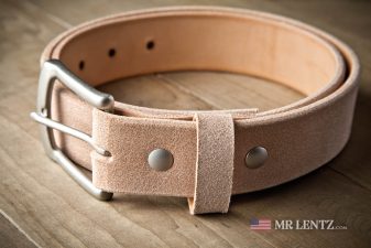 cowboy style rough out gun belt