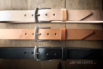 color options for single layer gun belts