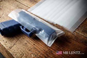 bag to stretch holster for break in