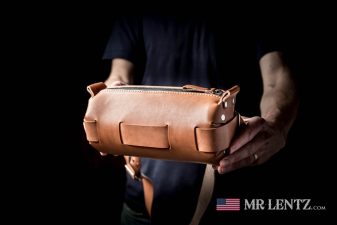 Sling day bag fanny pack leather small crossbody bag