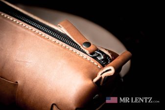 high end zipper on sling bags
