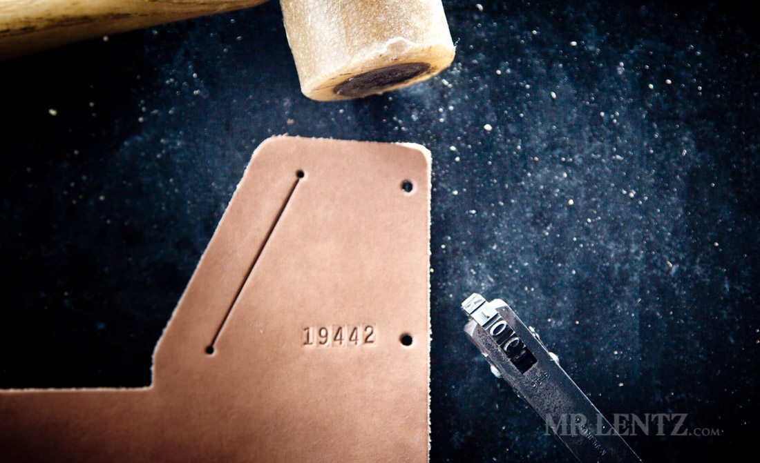 Leather Number Stamp