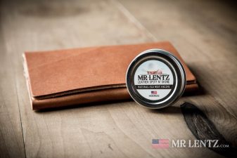 leather card wallet with free conditioner
