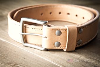 tan gun belt reinforced core