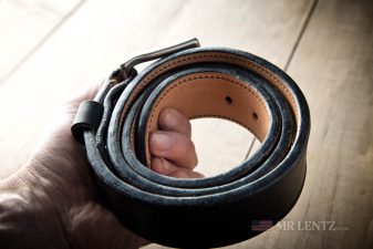 thick leather gun belts