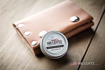 free conditioner with leather trifold wallet