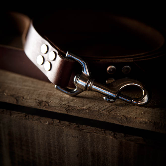 durable leather dog leashes