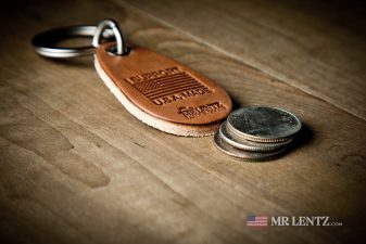thick american made keychain