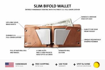 mens plus wallet features