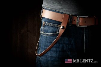 leather chain strap and belt loop for wallets