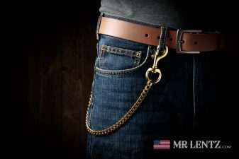 thick golden chain for chain wallets