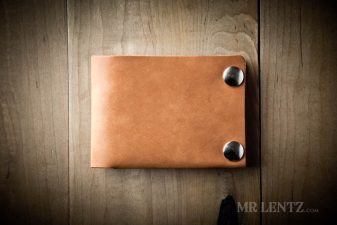 womens brown snap wallet