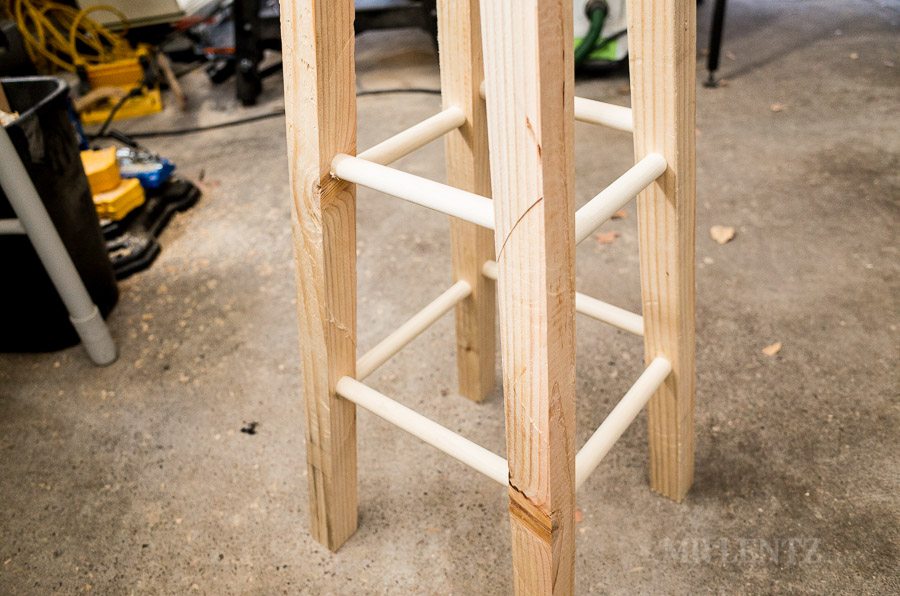 wood stool tutorial